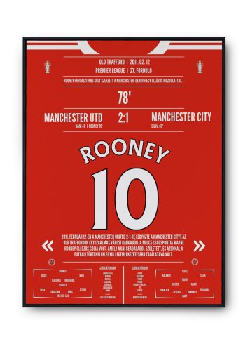 Rooney 10 Manchester Utd - 2011