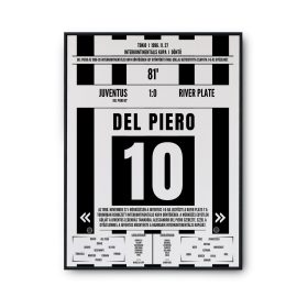 Del Piero 10 Juventus - 1996