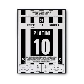 Platini 10 Juventus - 1985