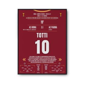 Totti 10 AS Roma - 2001