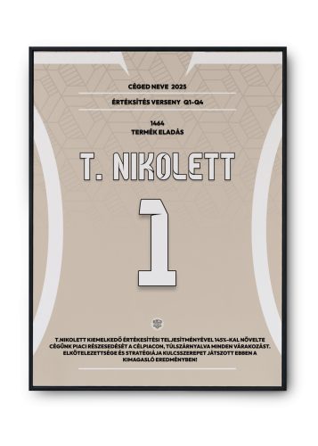 Egyedi céges pillanat